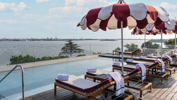 The JW Marriott Venice Resort & Spa has been adding cold water to its pools.