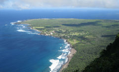 The Kalaupapa Peninsula is an isolated part of the Hawaiian island of Molokai.