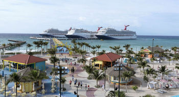 Carnival anticipates 3.5 million guests to visit Celebration Key next year.