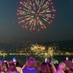 Fireworks viewed from Legend of the Seas yesterday in Malaga.