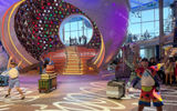A moment from "Voyage to Adventure," a new parade on the Legend of the Seas.
