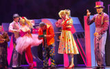 A scene from "Charlie and the Chocolate Factory," the musical staged on the Legend of the Seas.