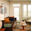 A guestroom at the Dexter Hotel.