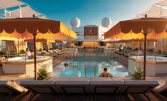 New to the Celebrity fleet is Orange Peel Bar and Grille, offering a menu of grilled options as well as frozen cocktails.