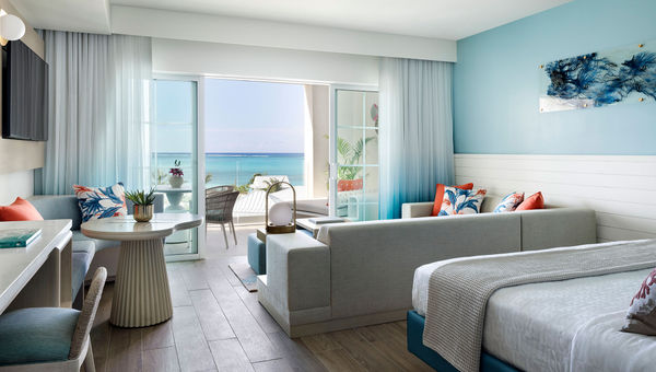 The entry-level Concierge Suites have two bedrooms and two bathrooms. The entry-level Concierge Suites have two bedrooms and two bathrooms.