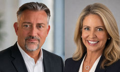 Michael von Wittenau (left), senior director of national accounts and partner engagement, and Alicia Steuart, senior director of sales.