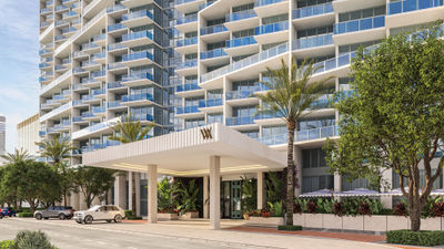 The Waldorf Astoria Miami Beach will take over the W South Beach on Collins Avenue.