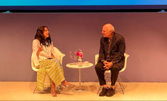 Barry Diller in conversation with Travel + Leisure editor in chief Jacqui Gifford during the World’s Best Summit.