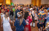 Attendees at the closing reception at Global Travel Marketplace.