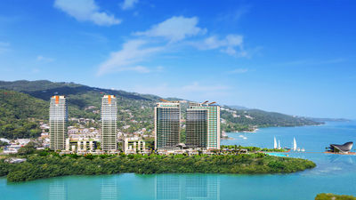 The $450 million mixed-use project will feature 240 guestrooms, 417 residences and 12 private villas.