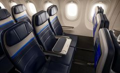A blocked middle seat will give some of United's flyers in Economy Plus more elbow room.