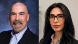Michael Weldon, senior director of national accounts for North America, and Nasim Ghannadian, vice president of sales and marketing.