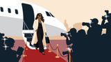 There's no business travel like show-business travel