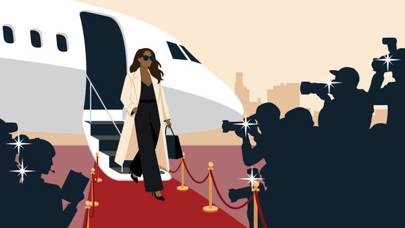 There's no business travel like show-business travel