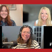 Clockwise from top left: River cruise editor Brinley HIneman, Angela Hughes of Ships and Trips Luxury Travel and host Rebecca Tobin talk about the latest phenomenon in the river cruise business: longer pre- and post-cruise land tours.