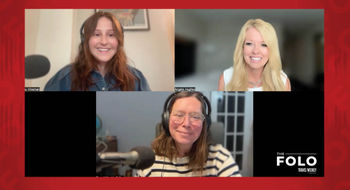 Clockwise from top left: River cruise editor Brinley HIneman, Angela Hughes of Ships and Trips Luxury Travel and host Rebecca Tobin talk about the latest phenomenon in the river cruise business: longer pre- and post-cruise land tours.