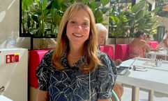 Vicki Freed chatted with Travel Weekly reporter Teri West on the new Legend of the Seas.