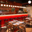 Sale Pepe Pizzeria e Cucina's new location creates a welcoming environment that transports you to Italy.
