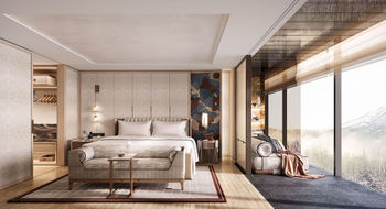 The 165-room property will include two restaurants, a spa and wellness facilities.