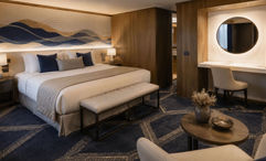 The Legacy's residences will be about 50% larger than those on Villa Vie's current ship, the Odyssey.