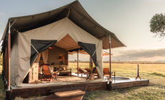 Accommodations at Elewana Collection's Little Elephant Pepper Camp, positioned as the first ultrahigh-end luxury accommodation in Kenya’s Mara North Conservancy.