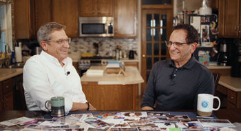 Geoff Cox, left, will be promoted to KHM Travel Group president, with Rick Zimmerman remaining CEO.