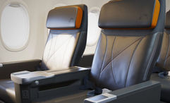 Allegiant aircraft will be outfitted with eight first-class seats, configured two-by-two in the first two rows.