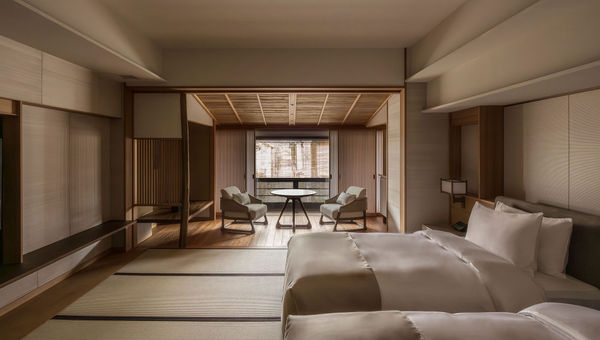 A guestroom at the Imperial Hotel, Kyoto A guestroom at the Imperial Hotel, Kyoto