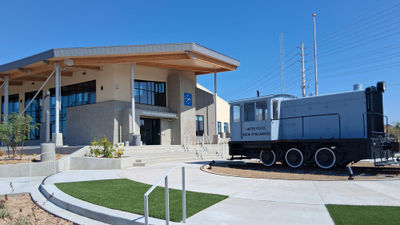 The Nevada State Railroad Museum is marking its 35th anniversary with the opening of its first official visitor center on Sept. 19.
