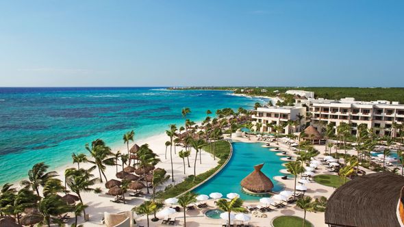 The Secrets Akumal Riviera Maya, a Hyatt all-inclusive resort in the Mexican Caribbean.
