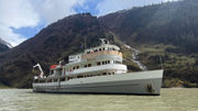 The 12-cabin Mist Cove, one of two small ships the nonprofit Boat Company operates in southeast Alaska. It has sailed for the line since 2000.