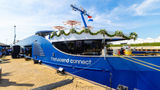 The Transcend Connect was designed to accommodate groups, including corporate meetings.