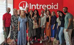 Veggies Abroad often books group tours, like this one in Morocco, with Intrepid Travel.