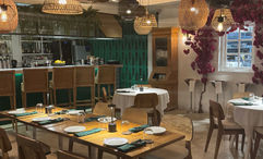Caya House Aruba showcases Latin-Caribbean flavors in a modern dining space.