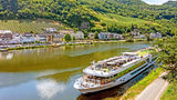 The Scenic Pearl on the Moselle River in Bernkastel-Kues, Germany.
