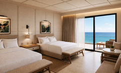 The adults-only resort will feature 451 rooms, nearly all of which will have ocean views.