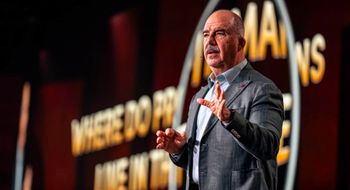 Virtuoso CEO Matthew Upchurch at Virtuoso Travel Week 2026 in Las Vegas.