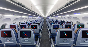 American Airlines said more than 800 narrowbody planes will get seatback entertainment screens.