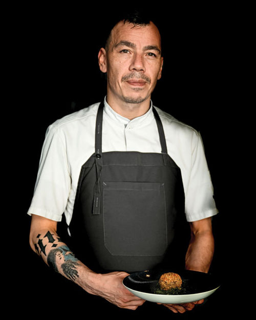 Chef Inunnguaq Hegelund. Chef Inunnguaq Hegelund.