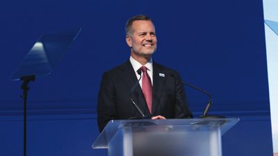 Fred Dixon at a Brand USA event.