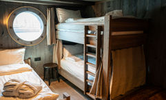 The 1896 Cabin on HX Expeditions' Fridtjof Nansen.