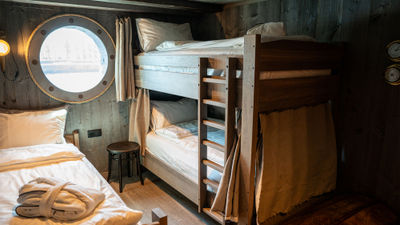The 1896 Cabin on HX Expeditions' Fridtjof Nansen.