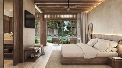 The Kontiki Curacao Beach Resort's expansion features 22 new rooms and suites in the resort's signature "tropical bohemian chic" style.
