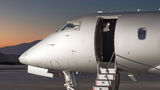 A Bombardier Challenger 350 at Van Nuys Airport in California. VistaJet’s XO platform offers access to 2,000 planes from other operators in addition to Vista’s fleet of 280 planes.