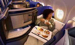 Some of United's new international routes will fly the Airbus A321XLR with its Polaris business-class seats.