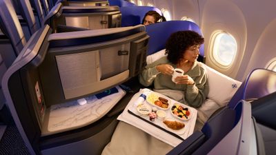 Some of United's new international routes will fly the Airbus A321XLR with its Polaris business-class seats.