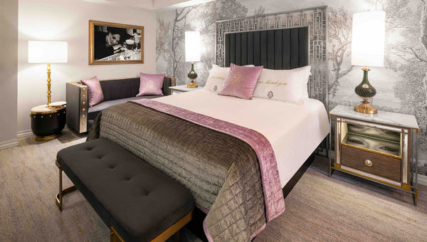 Vanderpump Hotel’s 188 rooms and suites feature moss-green hues, dusty lilac, warm gold accents and cool silver detailing. Vanderpump Hotel’s 188 rooms and suites feature moss-green hues, dusty lilac, warm gold accents and cool silver detailing.