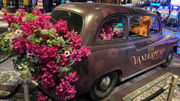 Vanderpump Hotel’s casino features chandeliers, art and other elements to build an “industrial romantic” style.