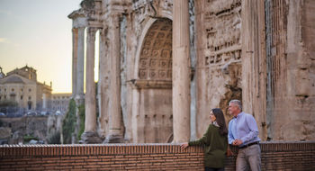 Windstar guests visiting Rome. The line has been sailing the Mediterranean for the full winter since 2023.