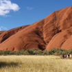Optional Ghan excursions include a flight from Alice Springs to Uluru, formerly called Ayers Rock.
